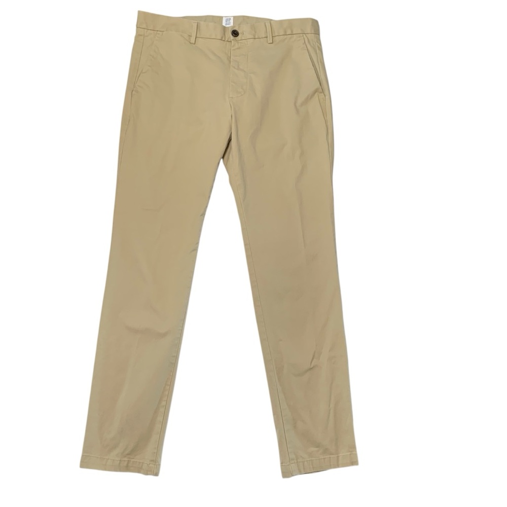 GAP by Gap for Good 98% Cotton Slim Fit Stretch Chinos Sz 34x 32